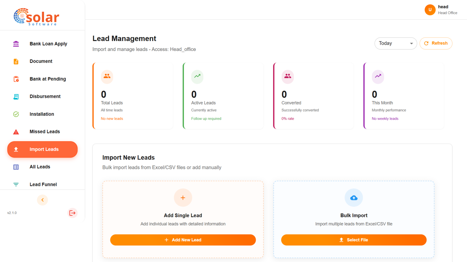 Lead Funnel Dashboard